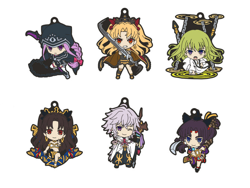 Fate/Grand Order - Absolute Demonic Front: Babylonia Good Smile Company Nendoroid Plus Collectible Rubber Keychains 02 (Set of 6 Characters)