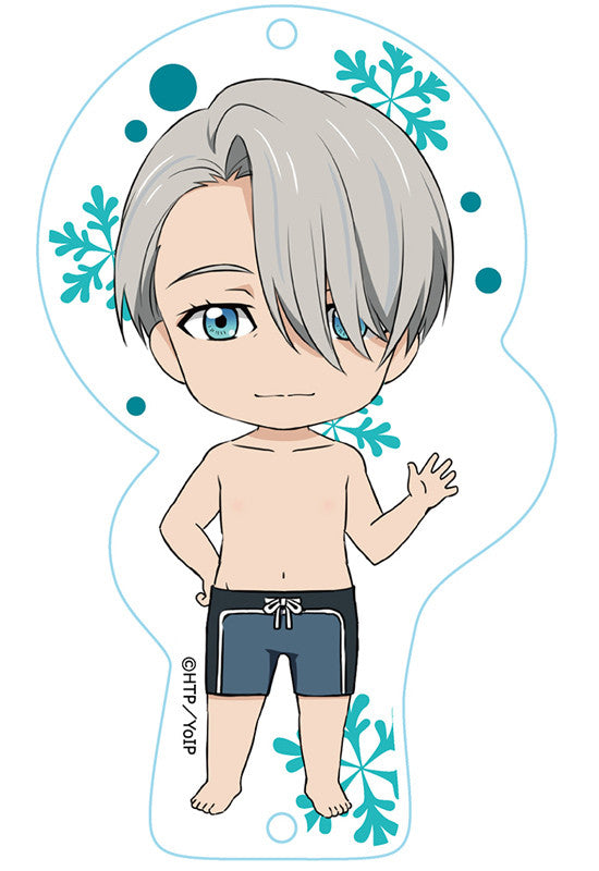 YURI!!! On ICE ORANGE ROUGE Nendoroid Plus Dress Up Acrylic Key Ring: YURI!!! On ICE (Viktor Nikiforov)