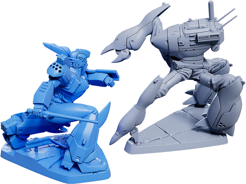 Mobile Police Patlabor PLAMAX MF-72 minimum factory Ingram & Crab-Man High Leg: Effect Color Ver.