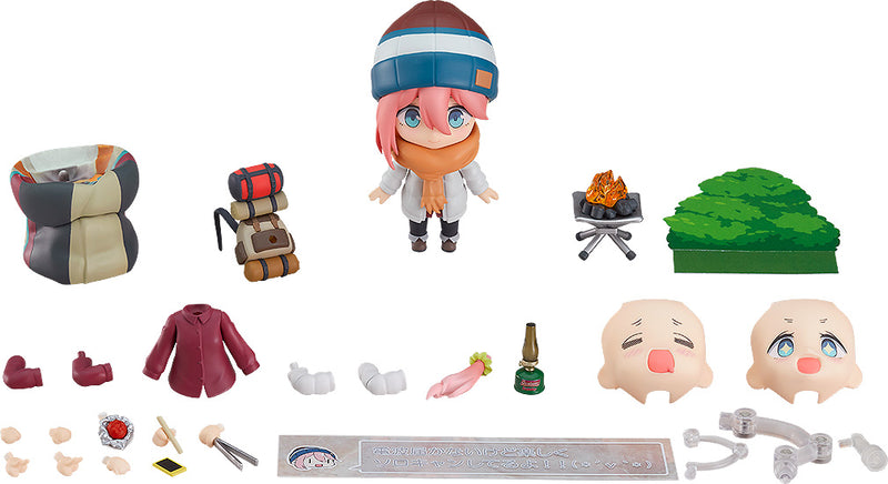 1623-DX Yuru Camp Laid-Back Camp Nendoroid Nadeshiko Kagamihara: Solo Camp Ver. DX Edition