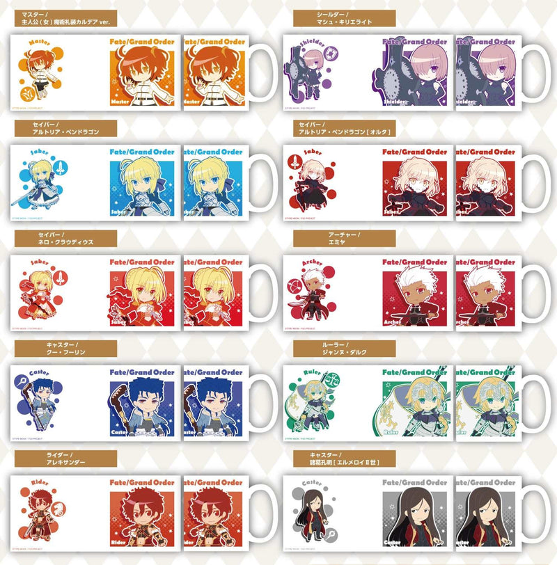 Fate/Grand Order HOBBY STOCK Pikuriru! Fate/Grand Order Mug (1 Randomly Selected from 10 Designs)