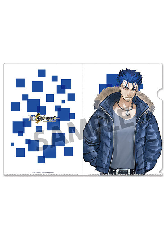 Fate/EXTELLA HOBBY STOCK Clear Document Folder vol.2 Cu Chulainn