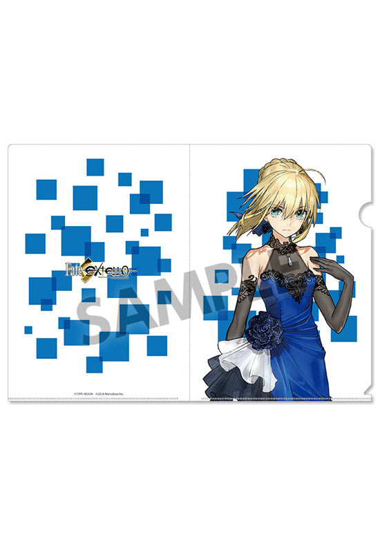 Fate/EXTELLA HOBBY STOCK Clear Document Folder vol.2 Altria Pendragon