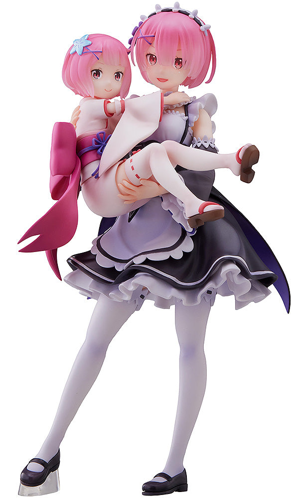 Re:ZERO -Starting Life in Another World- SEGA Figure Ram & Childhood Ram