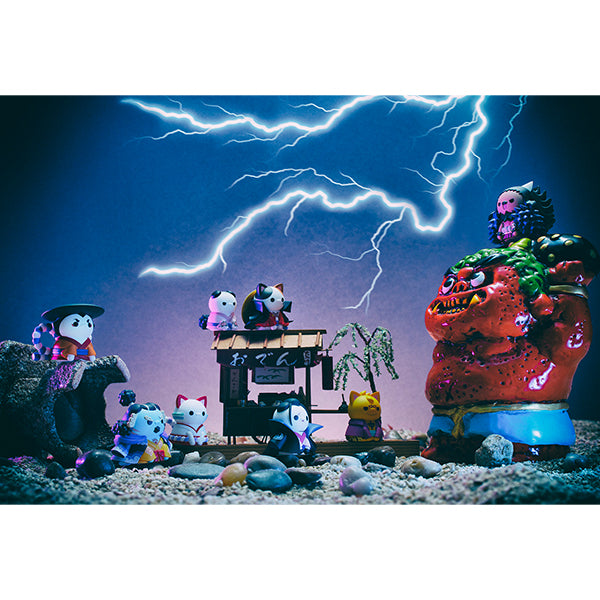 MEGA CAT PROJECT MEGAHOUSE ONE PIECE Nyan Piece Nyan!Ver. Luffy in Wano Kuni(1 Random)