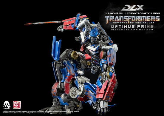 Transformers: Revenge of the Fallen Hasbro x ThreeA DLX Optimus Prime