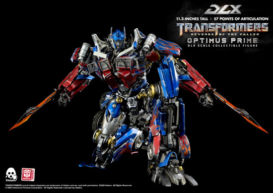 Transformers: Revenge of the Fallen Hasbro x ThreeA DLX Optimus Prime