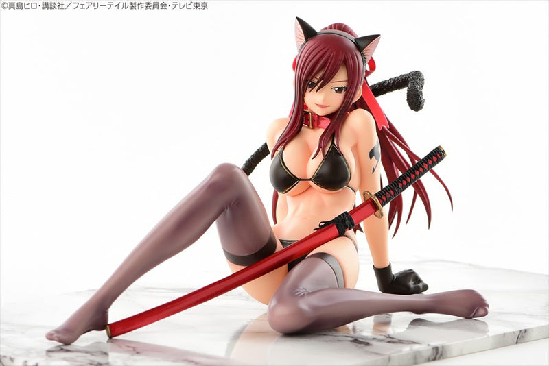 FAIRY TAIL OrcaToys Erza Scarlet Black Cat Gravure Style