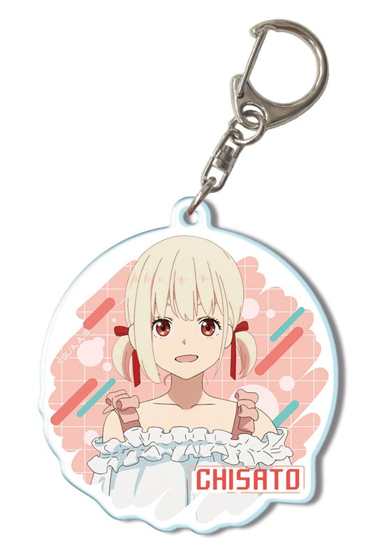 Lycoris Recoil Licence Agent Acrylic Key Chain Ver.3 Design 01 Nishikigi Chisato A