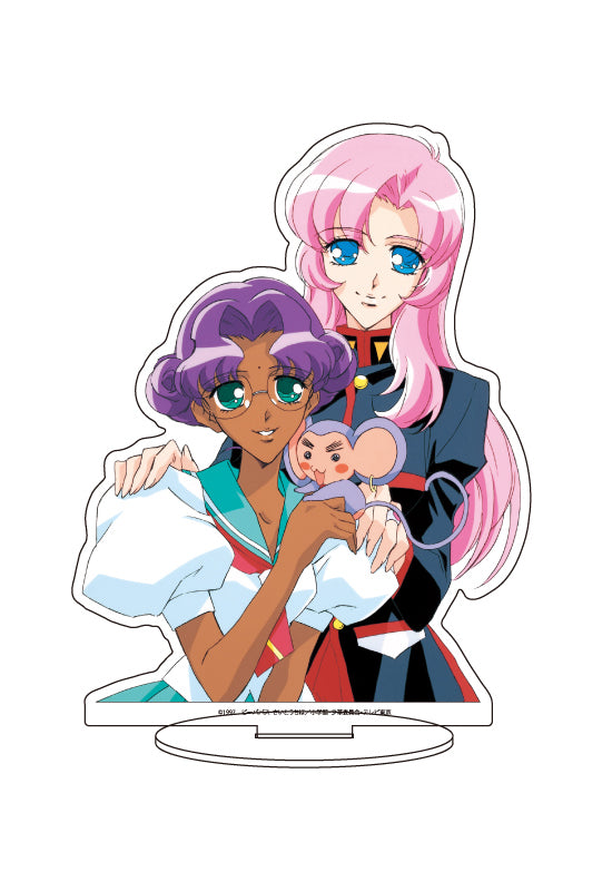Revolutionary Girl Utena A3 Chara Acrylic Figure 01 Tenjou Utena & Himemiya Anthy A