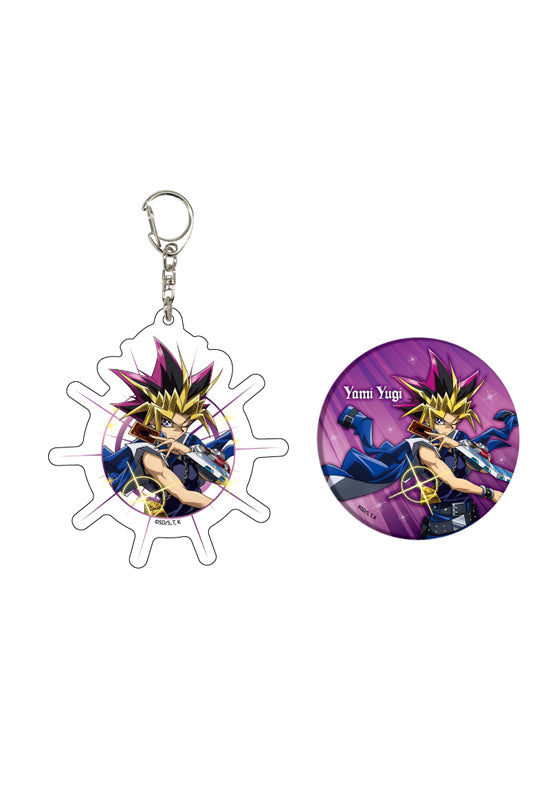 Yu-Gi-Oh! Duel Monsters A3 Acrylic Key Chain & Can Badge Set 01 Yami Yugi (Original Illustration)