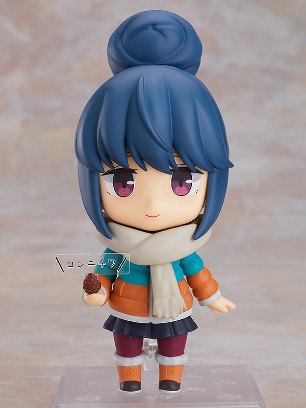 Figurine Good Smile – Rin Shima (Laid Back Camp) – Figma Action Figure Deluxe, Neuve 2023
