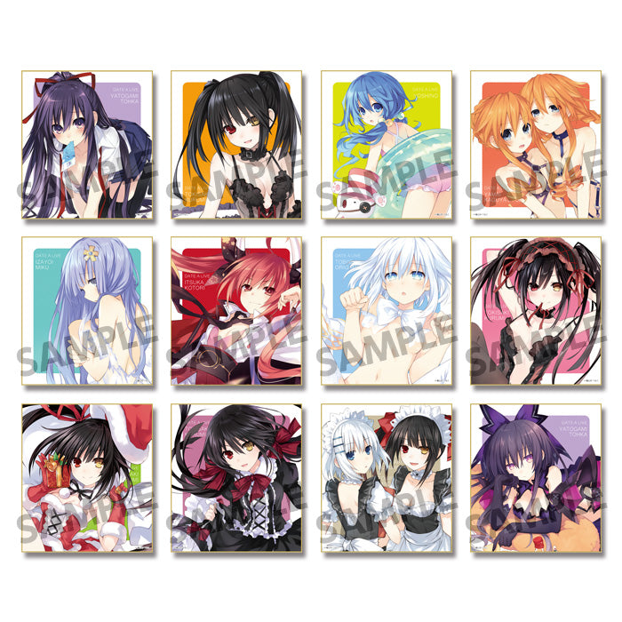 Date a Live HOBBY STOCK Date a Live Trading Mini Shikishi vol.1 (1 Random Blind Pack)