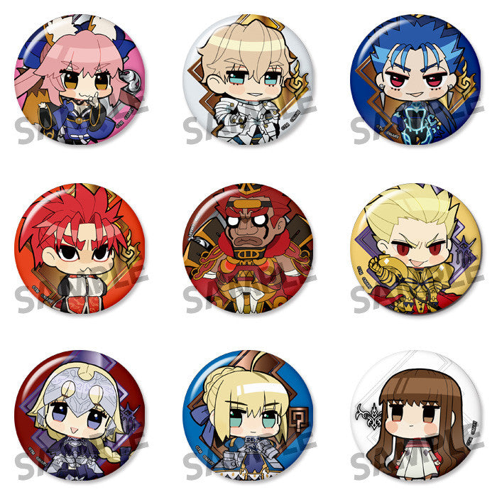 Fate/EXTELLA HOBBY STOCK Fate/EXTELLA Can Badge Collection vol.2 (1 Random Blind Box)