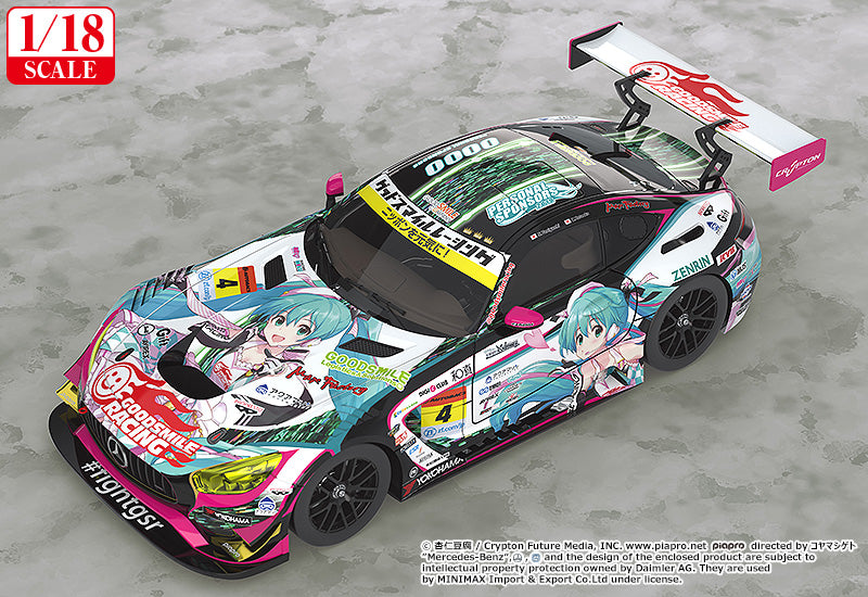 Hatsune Miku GT Project Good Smile Racing 1/18th Scale Good Smile Hatsune Miku AMG: 2019 Ver.