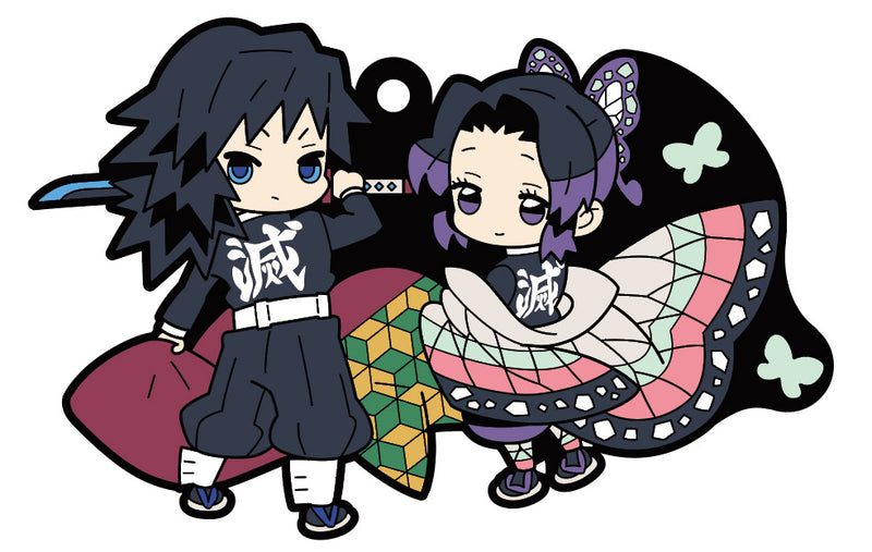 DEMON SLAYER Kimetsu no yaiba MEGAHOUSE RUBBER MASCOT BUDDYCOLLE  DEMON SLAYER Vol.2 (1 Random Blind Pack)