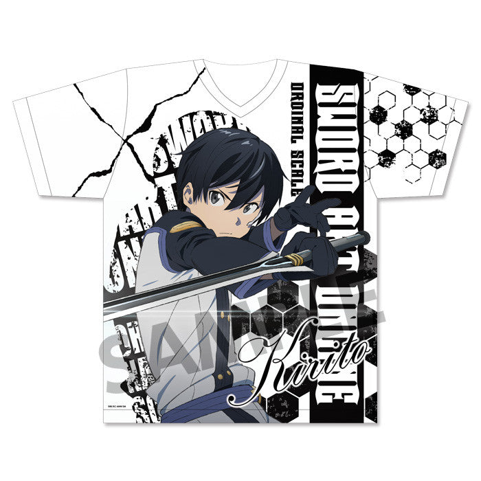 Sword Art Online The Movie Ordinal Scale HOBBY STOCK Sword Art Online The Movie  Ordinal Scale  All Over Print T-Shirt KIRITO M