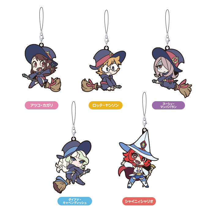 Little Witch Academia GOOD SMILE COMPANY Collectible Rubber Straps (Set of 5 Characters)
