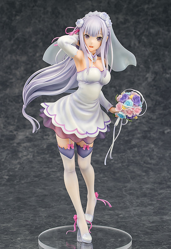 Re:ZERO -Starting Life in Another World- Phat! Company Emilia: Wedding Ver.(re-run)