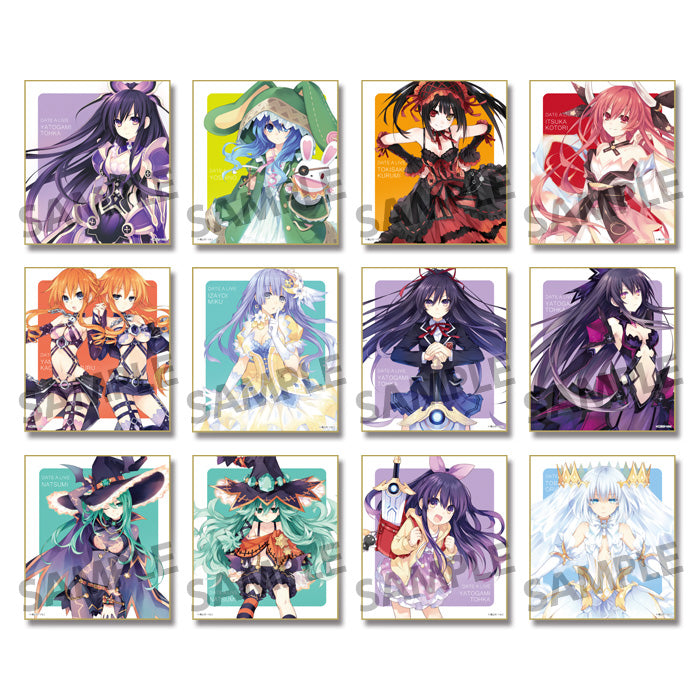 Date a Live HOBBY STOCK Date a Live Trading Mini Shikishi vol.2 (Box of 12 Blind Pack)