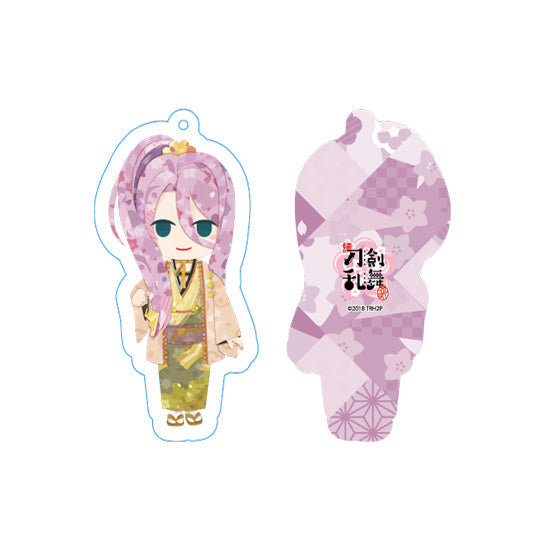 Zoku Touken Ranbu -Hanamaru- ORANGE ROUGE Soft Keychain (Hachisuka Kotetsu)