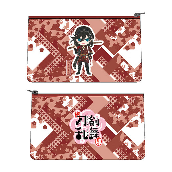 Zoku Touken Ranbu -Hanamaru- ORANGE ROUGE Pouch Izuminokami Kanesada