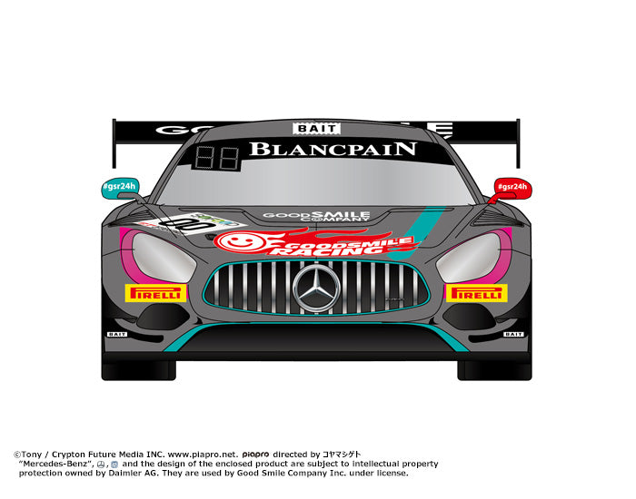 Hatsune Miku GT Project GOOD SMILE RACING Good Smile Hatsune Miku AMG 2017 SPA24H Finals Ver.