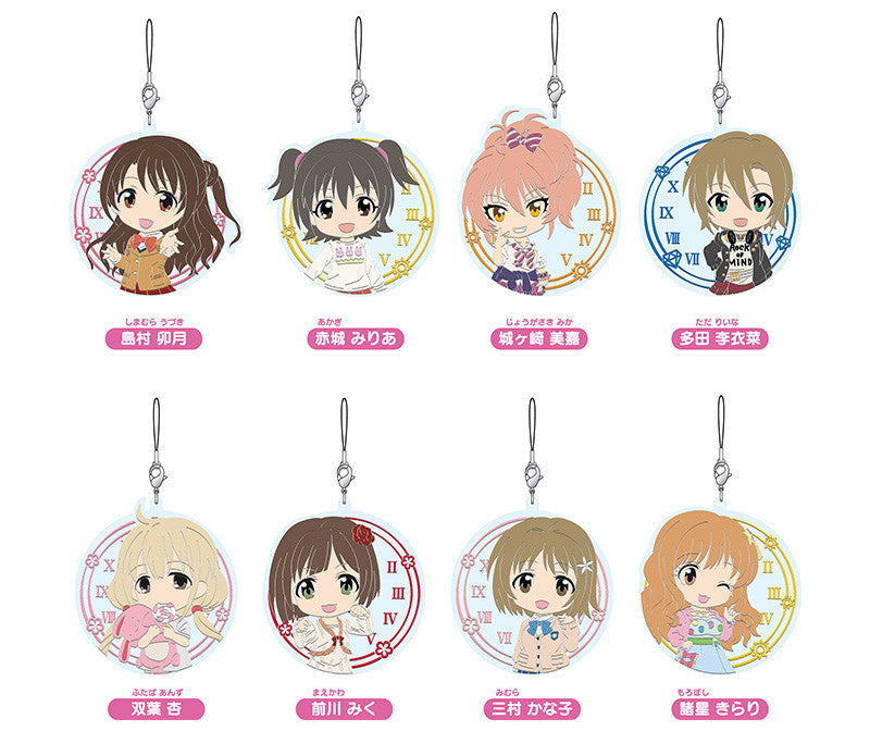 THE IDOLM@STER CINDERELLA GIRLS Nendoroid Plus: Collectable Rubber Straps vol.1 (Box Set of 8 Characters)