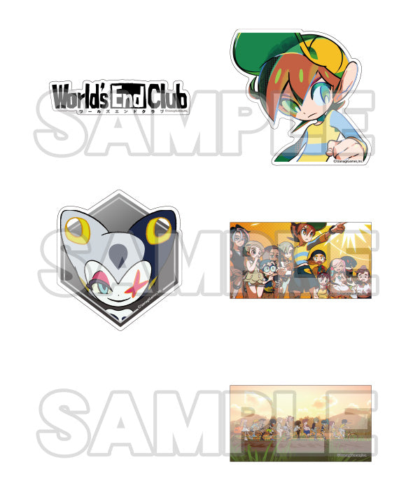 World's End Club Good Smile Company Sticker Set