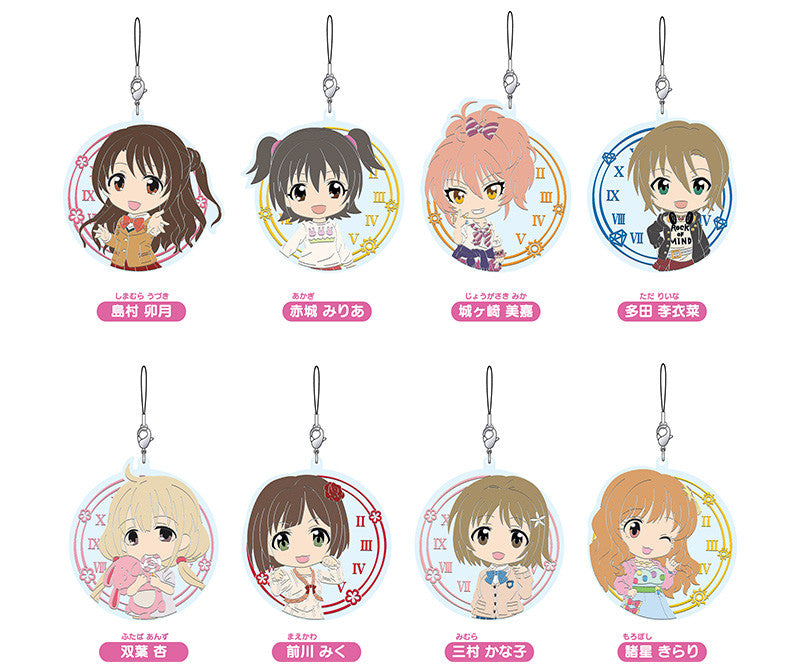 THE IDOLM@STER CINDERELLA GIRLS Nendoroid Plus: Collectable Rubber Straps vol.1 (1 Random Blind Box)