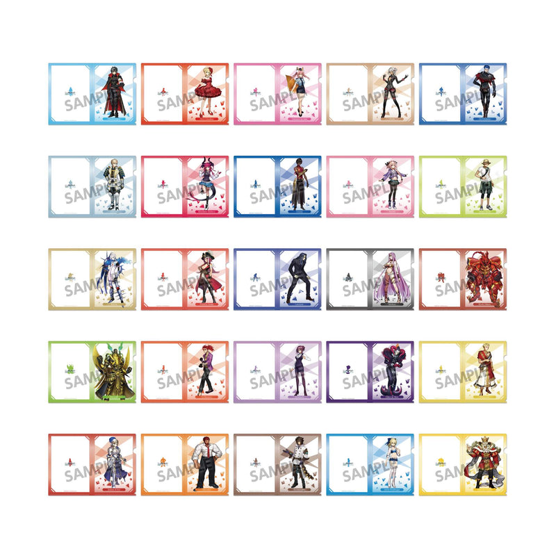Fate/EXTELLA LINK HOBBY STOCK Clear Document Folder vol.2 Set (Random 1 Blind Box)