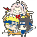 Naruto MEGHOUSE Rubber Mascot Badicore Three-man cell (Set of 6 Characters)