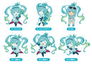 Hatsune Miku GT Project GOOD SMILE COMPANY Racing Miku 2018 Ver. Nendoroid Plus Collectible Rubber Keychains (1 Random Blind Box)
