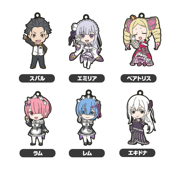 Re:Zero - Starting Life in Another World Good Smile Company Nendoroid Plus Collectible Keychains (Set of 6 Characters)