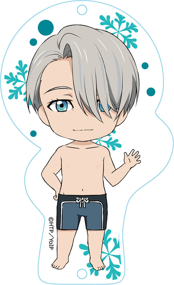 YURI!!! On ICE ORANGE ROUGE Nendoroid Plus Dress Up Acrylic Key Ring: YURI!!! On ICE (Viktor Nikiforov)