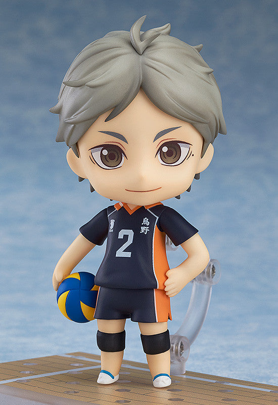 665 Haikyu!! Karasuno High VS Shiratorizawa Academy Nendoroid Koushi Sugawara (Re-run)