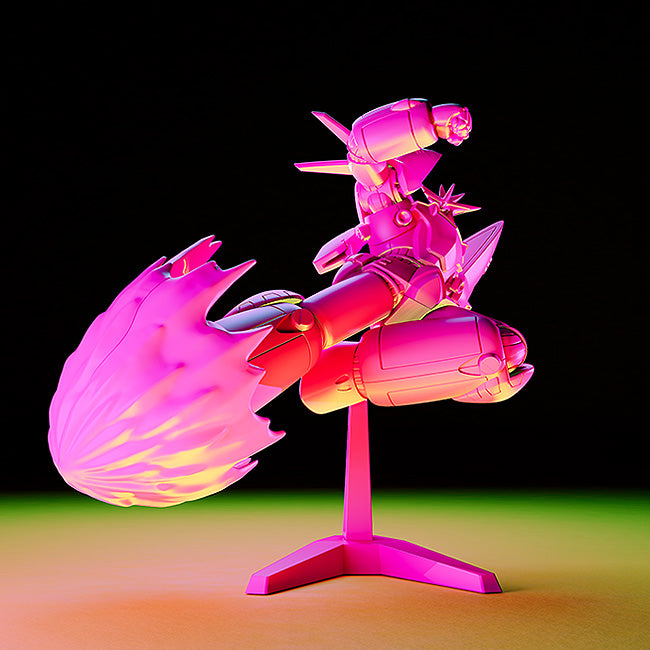 Gunbuster PLAMAX MF-64: minimum factory Gunbuster Super Inazuma Kick/RX-7 Inazuma Kick Effect Color Ver.