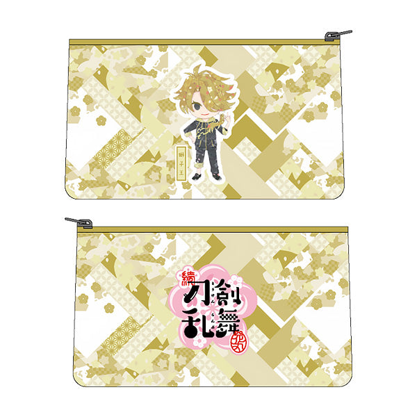 Zoku Touken Ranbu -Hanamaru- ORANGE ROUGE Pouch Shishiou