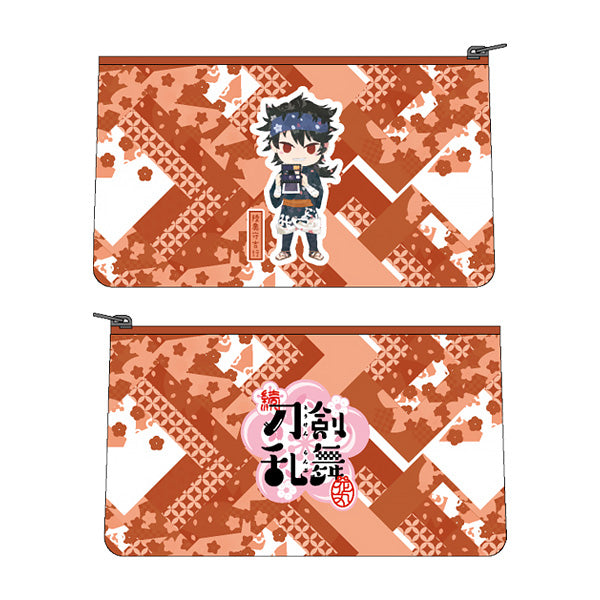 Zoku Touken Ranbu -Hanamaru- ORANGE ROUGE Pouch Mutsunokami Yoshiyuki