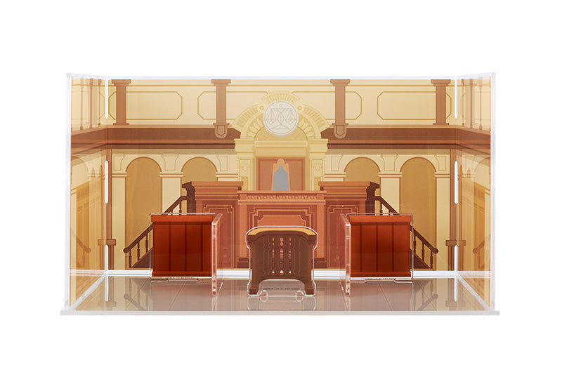 Ace Attorney Good Smile Company Acrylic Diorama Background Courtroom