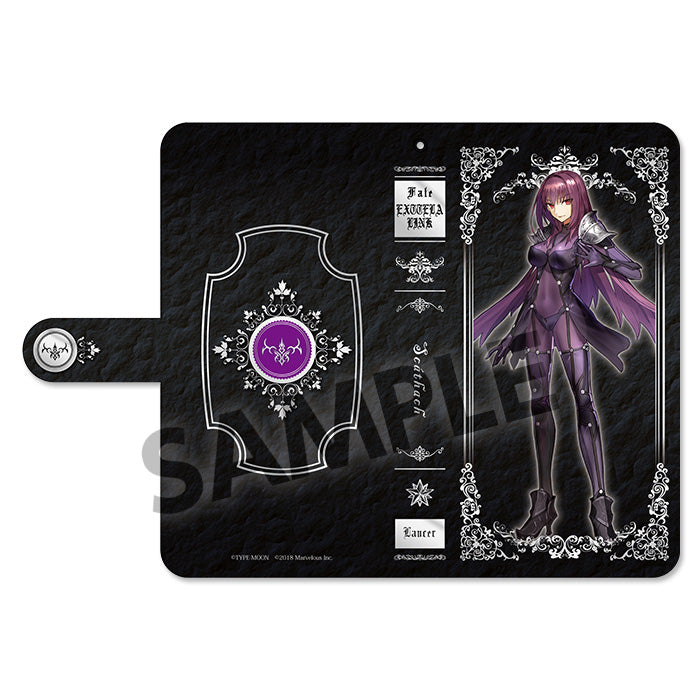 Fate/EXTELLA LINK HOBBY STOCK Cell Phone Wallet Case Scathach