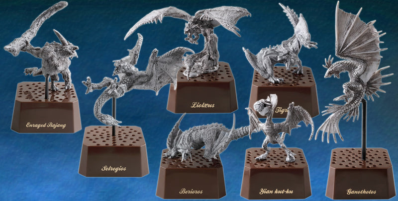 MONSTER HUNTER CAPCOM MH CFB MONSTER HUNTER Stone Model Vol.3 (Set of 6 Characters)
