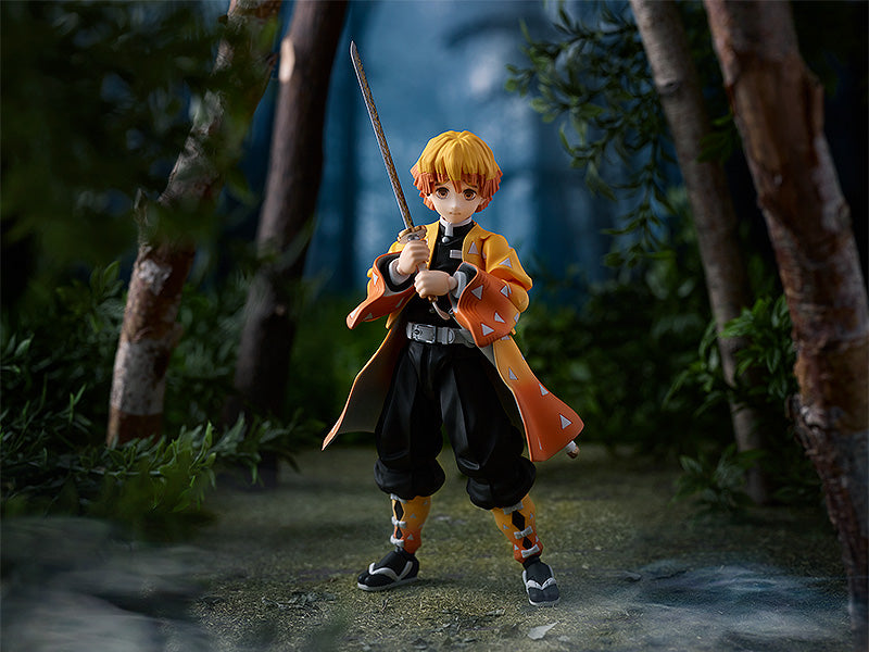 522-DX Demon Slayer: Kimetsu no Yaiba figma Zenitsu Agatsuma DX Edition