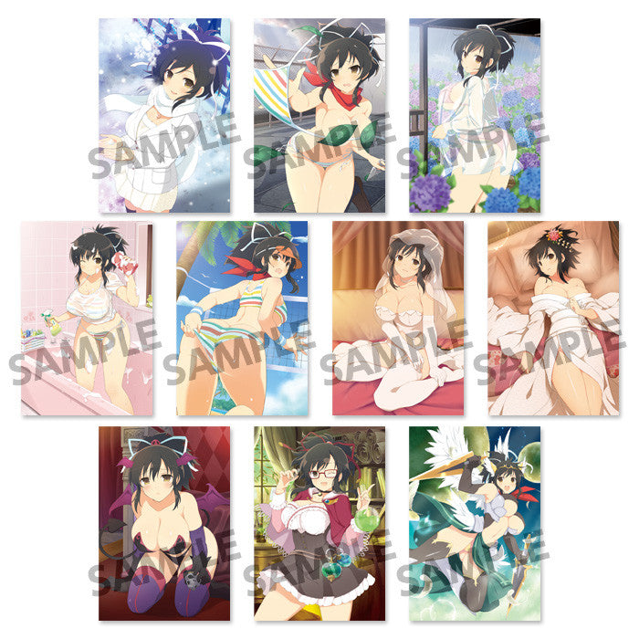 SENRAN KAGURA New Wave G Burst HOBBY STOCK SENRAN KAGURA New Wave G Burst Postcard Set: Asuka Vol.2