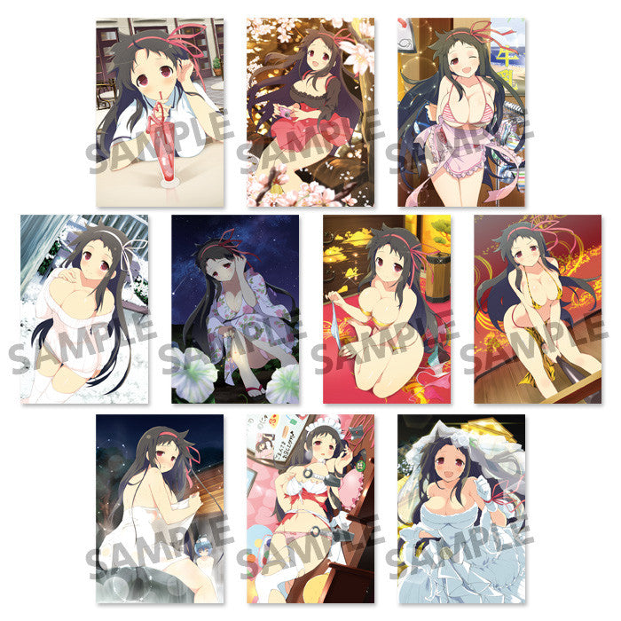 SENRAN KAGURA New Wave G Burst HOBBY STOCK SENRAN KAGURA New Wave G Burst Postcard Set: Ayame