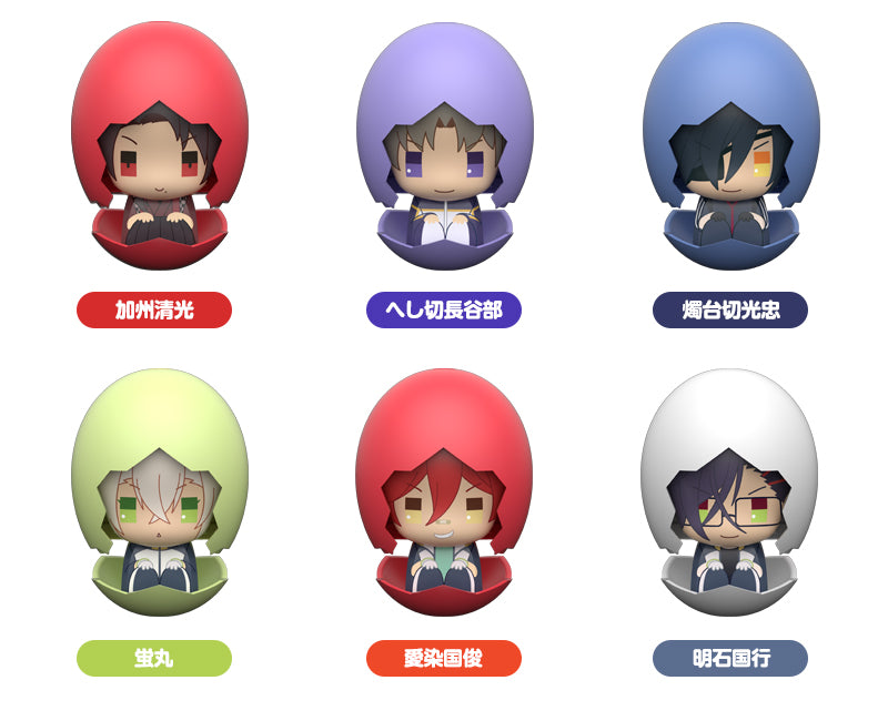 Touken Ranbu -Hanamaru- ORANGE ROUGE Piyokuru: Touken Ranbu -Hanamaru- 01 (Set of 6 Characters)