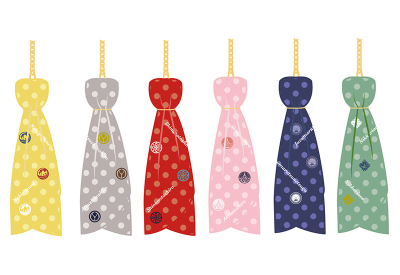 Touken Ranbu -ONLINE- ORANGE ROUGE Scarf Charms: Shimano Toshiro