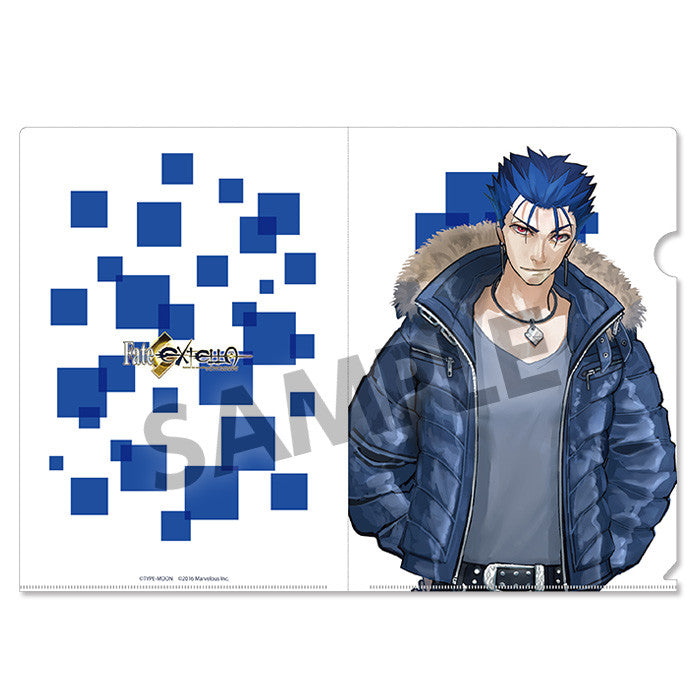 Fate/EXTELLA HOBBY STOCK Clear Document Folder vol.2 Cu Chulainn