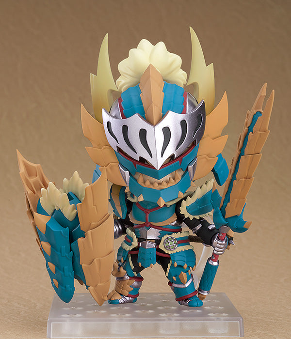 1421 MONSTER HUNTER WORLD: ICEBORNE CAPCOM Nendoroid Hunter: Male Zinogre Alpha Armor Ver.