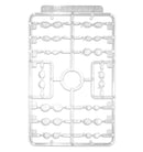 MODELING SUPPLY PLUM GLASSES ACCESSORIES-1 [CLEAR COLOUR]